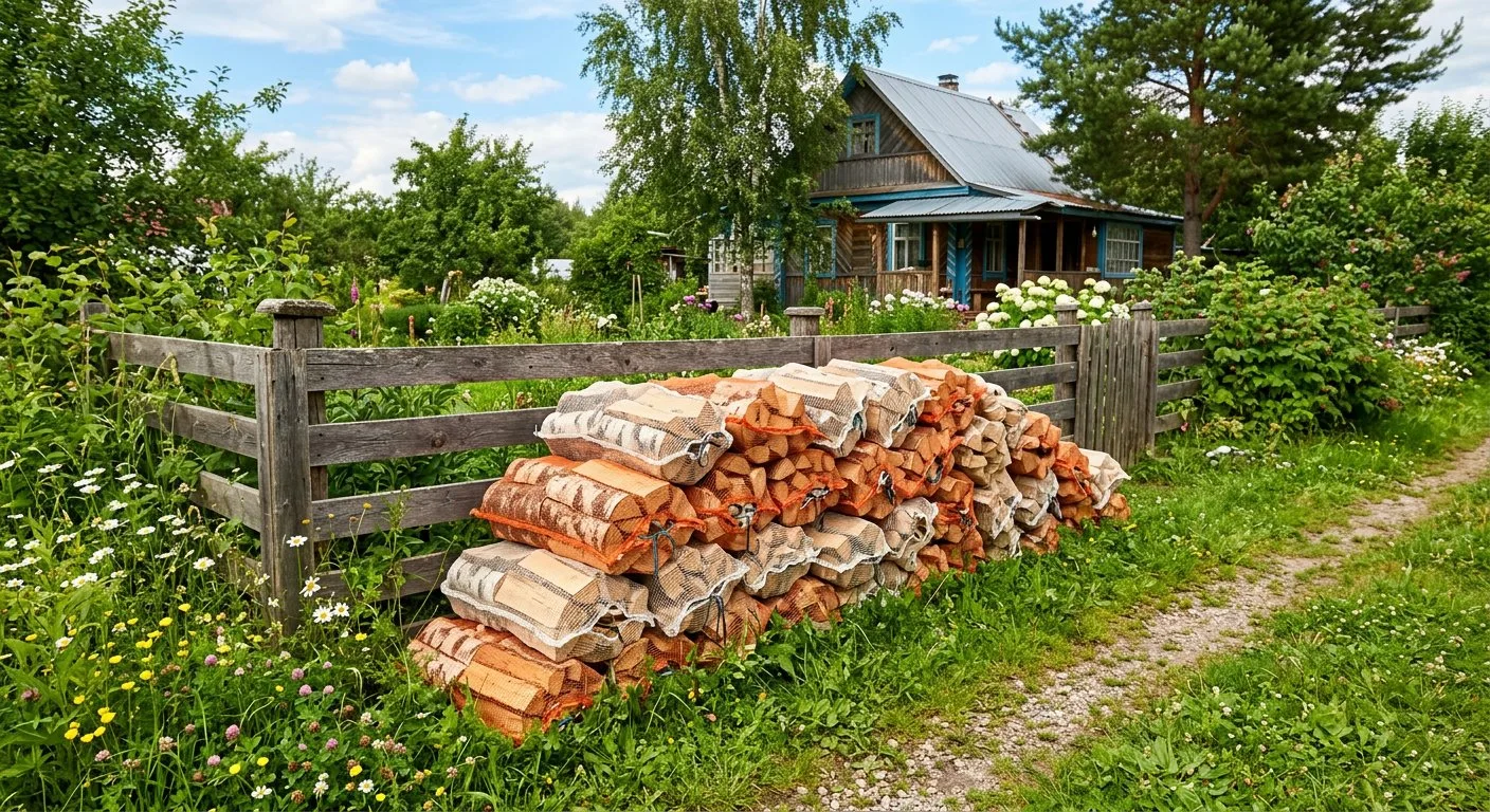 Дрова для дачи в Горках Ленинских